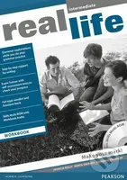 Real Life - Intermediate - Workbook - Patricia Reilly, Marta Uminska, Dominika Chandler - kniha z kategorie Jazykové učebnice a slovníky