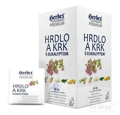 HERBEX Premium HRDLO A KRK s eukalyptom