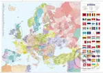 Evropa – nástěnná administrativní mapa