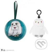 Harry Potter Vianočná dekorácia s plyšovou kľúčenkou - Hedviga