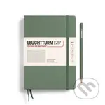 Leuchtturm1917 Zápisník Olive Medium A5 linkovaný