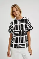 Marisse Women's Blouse L-Ts-4320 Off White