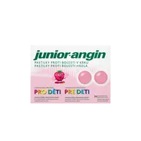 Junior-angin pastilky proti bolesti v krku