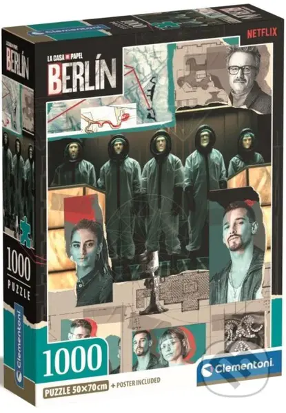 Puzzle La Casa de Papel: Berlin - Jdeme do akce