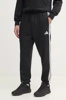 Tepláky adidas Essentials černá barva, s aplikací, JD1881