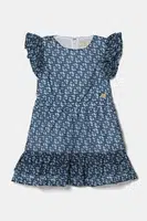 Dívčí šaty Guess modrá barva, mini, K5RK13 WA2T0