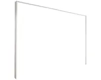 Paspartový rám k  šatníkovej skrini Ernie, biely%