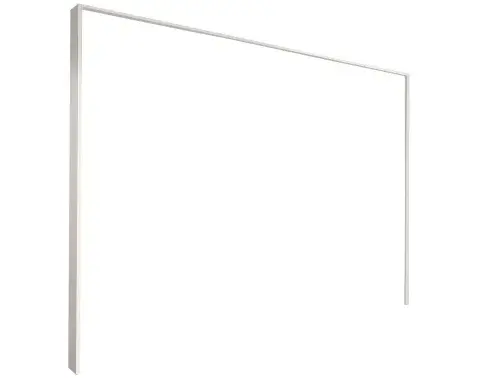 Paspartový rám k  šatníkovej skrini Ernie, biely%