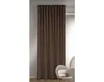 Záves Glory 135x245 cm, hnedý zamat%