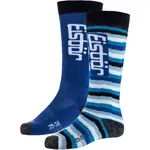 Eisbär JR SKI COMFORT 2PACK Detské lyžiarske ponožky, modrá, veľkosť 31-34