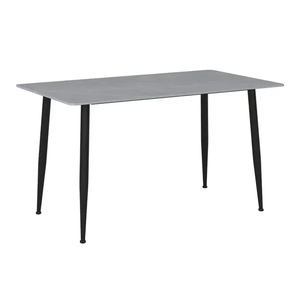 P & B JÍDELNÍ STŮL, šedá, 160/80/76 cm