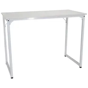 MID.YOU PSACÍ STŮL, bílá, 120/50/74 cm