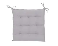 Podsedák na židle Nils 40x40 cm, stříbrný