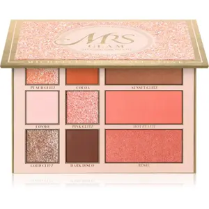 BPerfect Mrs Glam Snatched Mini Palette multifunkční paleta na obličej 22 g