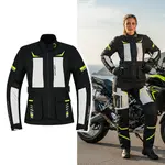 Dámská moto bunda W-TEC Warao Lady černá-fluo XS