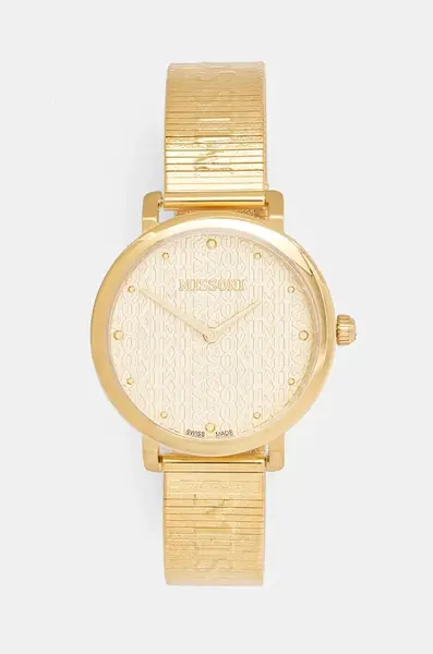 Hodinky Missoni zlatá barva, MWQW00422