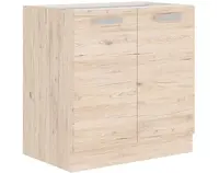 Dolná kuchynská skrinka Bordeaux, 80 cm, dub bordeaux%