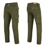 Moto kalhoty W-TEC Nuksan zelená 34/34