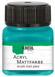 Akrylová barva Kreul Matt – 48 Turquoise
