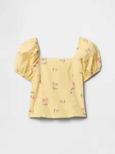 GAP dívčí top s krátkým rukávem