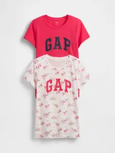 GAP dámske tričko s logom, 2 ks