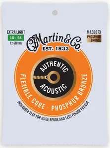 Martin Authentic Acoustic Flexible Core 92/8 Phosphor Bronze Custom Li
