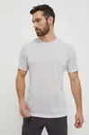 Sportovní tričko Jack Wolfskin Vonnan šedá barva, 1809951