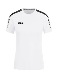 JAKO Funkčné tričko 'Power'  čierna / biela