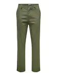 Only & Sons Nohavice 'ONSEdge'  olivová