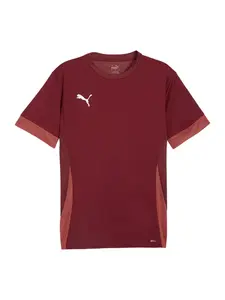 PUMA Funkčné tričko  červená / biela