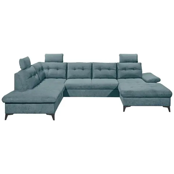 MID.YOU SEDACÍ SOUPRAVA, textil, modrá