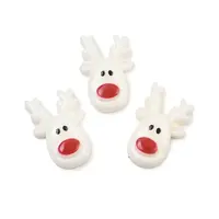 Christmas Opaque Resin Cabochons