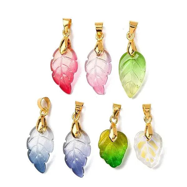 Transparent Glass Pendants