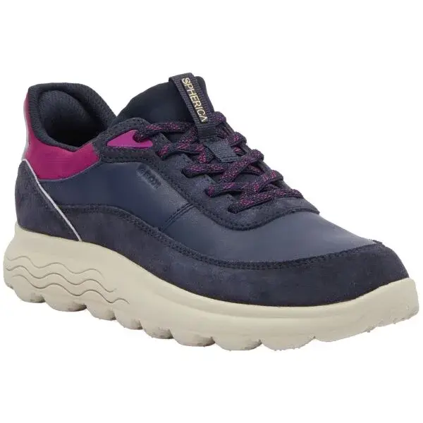 Geox D SPHERICA PLUS Dámska voľnočasová obuv, tmavo modrá, veľkosť