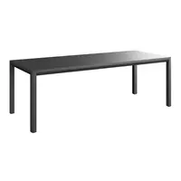 Ambia Garden ZAHRADNÍ STŮL, kov, sklo, 220/74/90 cm