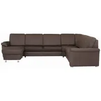 Beldomo System SEDACÍ SOUPRAVA, textil, tmavě hnědá