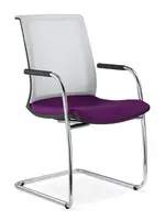 LD SEATING Konferenční židle LYRA NET 203-Z-N1, kostra černá