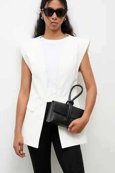 Kožená listová kabelka Answear.LAB