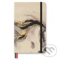 Moleskine - zápisník Horse Calligraphy (stredný, linajkovaný, pevná väzba, limitovaná edícia)