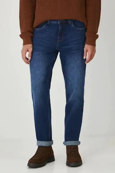 Džíny Medicine pánské, tmavomodrá barva