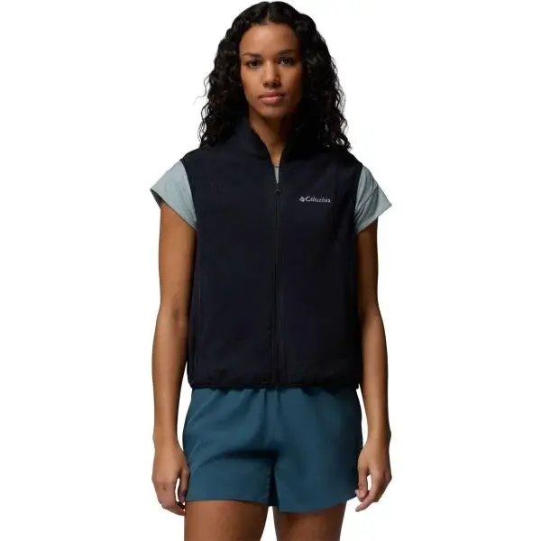 Columbia VITAL VALLEY™ FLEECE VEST Dámska flísová vesta, čierna, veľkosť
