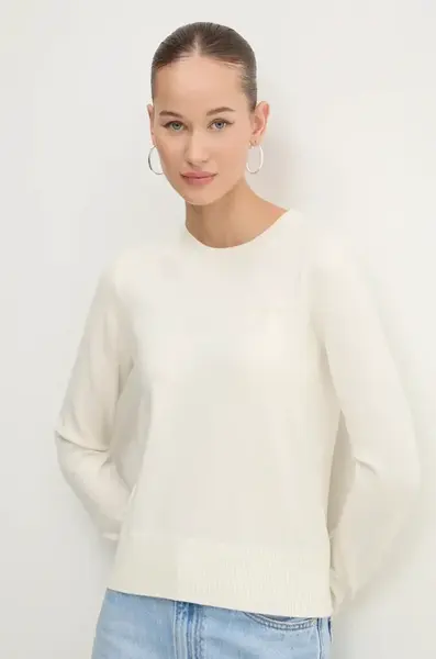 Svetr z vlněné směsi Guess Jeans