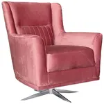 Livetastic KŘESLO, textil, starorůžová