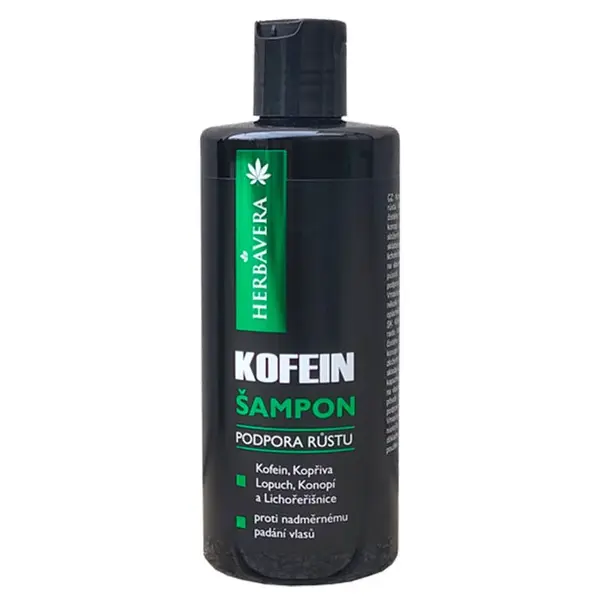 Vlasový šampon KOFEIN & KOPŘIVA na podporu růstu vlasů