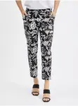 Bielo-čierne dámske vzorované nohavice ORSAY