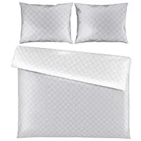 Esposa OBOUSTRANNÉ POVLEČENÍ, satén, šedá, 200/200 cm