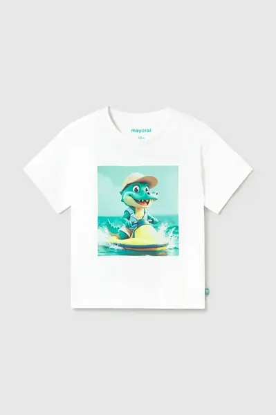 Dětské bavlněné tričko Mayoral