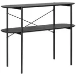 MID.YOU KONZOLOVÝ STOLEK, jasan, černá, 99,5/75,5/35,5 cm
