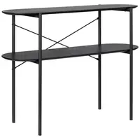 MID.YOU KONZOLOVÝ STOLEK, jasan, černá, 99,5/75,5/35,5 cm