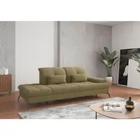 Sit & More LENOŠKA, textil, olivově zelená